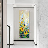 Full Large Diamond Painting kit - Wildflowers