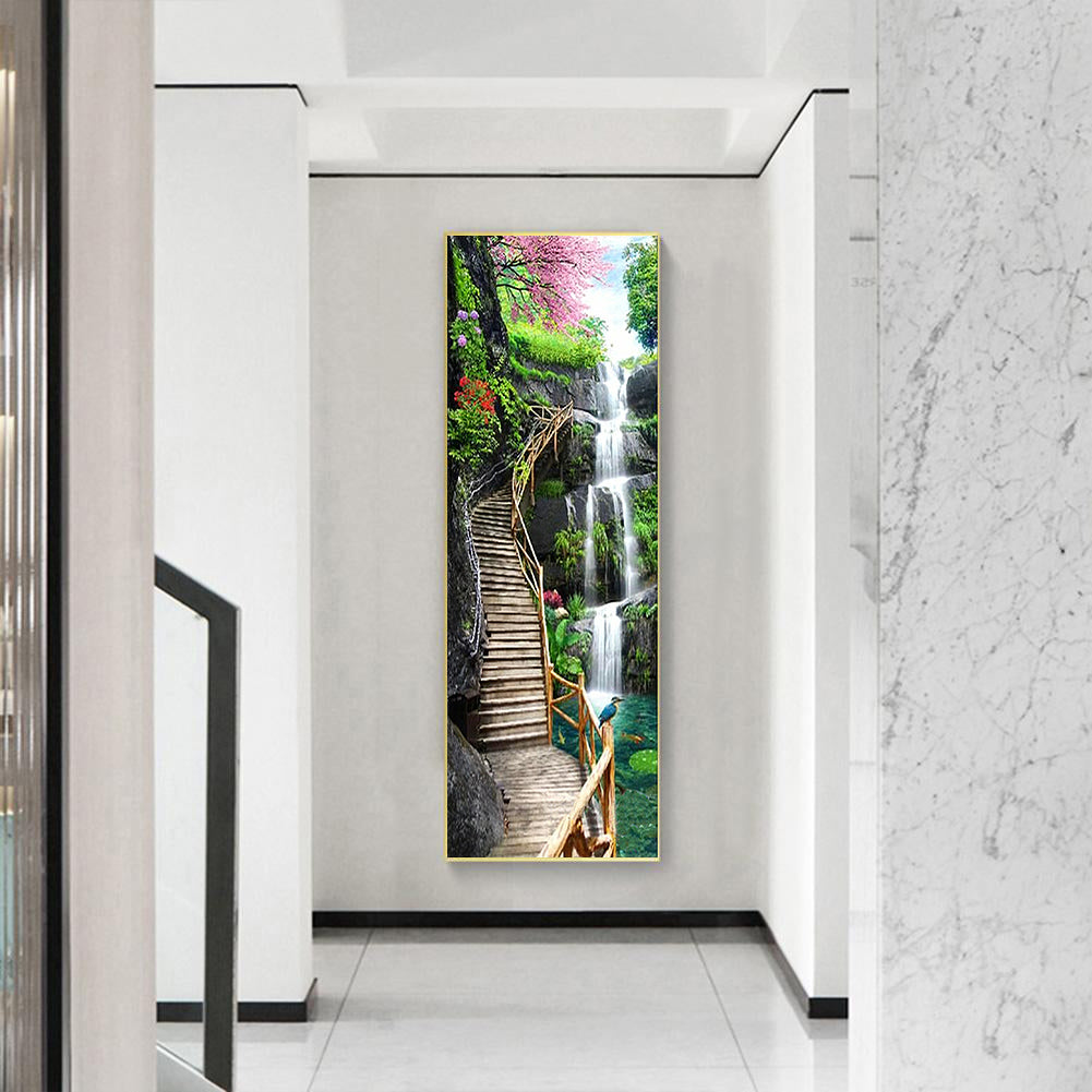 Full Large Diamond Painting kit - Waterfall scenery