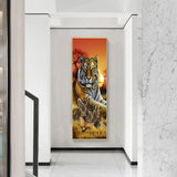Full Large Diamond Painting kit - Tiger Father and Sons