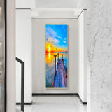 Full Large Diamond Painting kit - Plank road of the sea