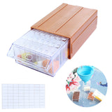 Drills Storage box With funnel and stickers