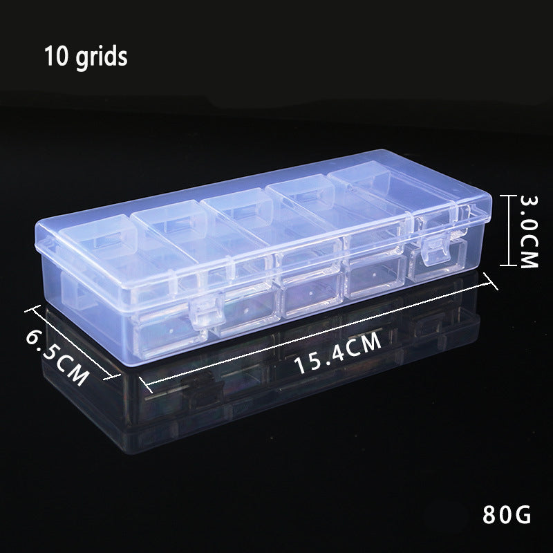 Slots Bottles Diamond Painting Storage Box (Give stickers free)