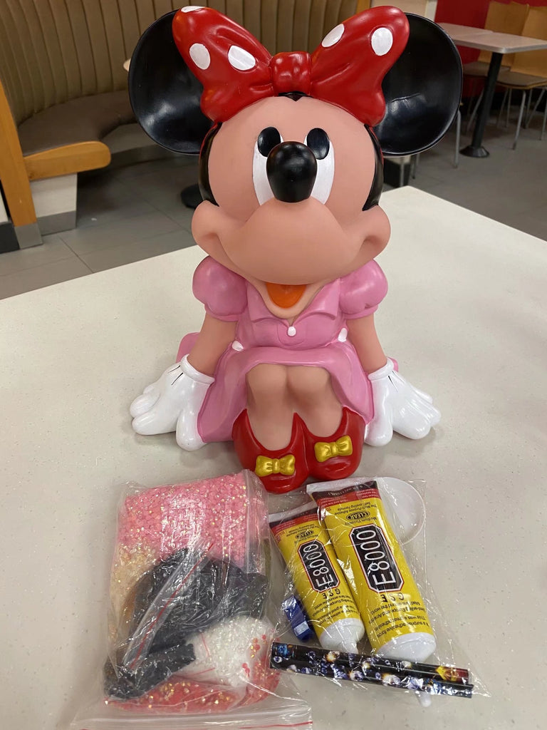 DIY Mickey Minnie  (with glue tools)