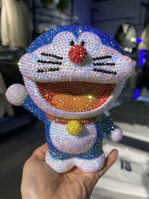 DIY Fat Blue Doraemon  (with glue tools)