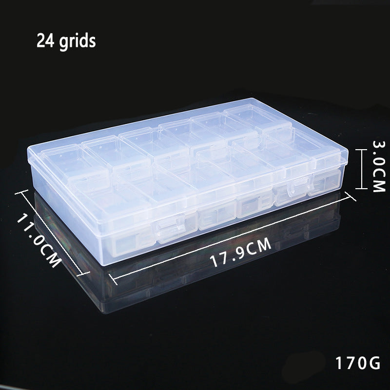 Slots Bottles Diamond Painting Storage Box (Give stickers free)
