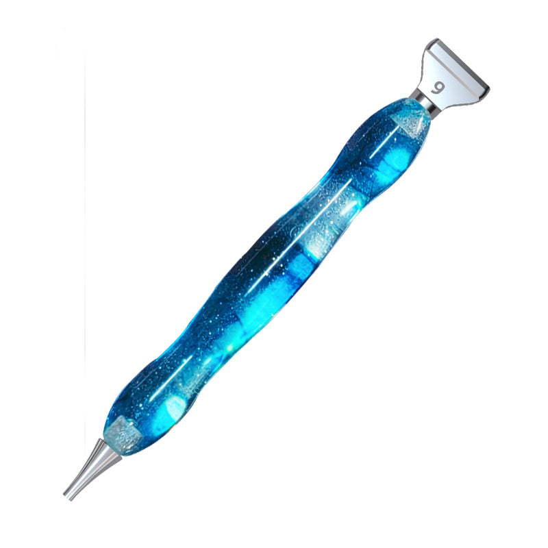 Resin Point Drill Pen Metal Alloy Pen Head Combination set