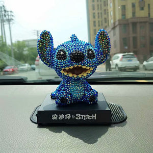 DIY Stitch car ornaments (with glue tools)