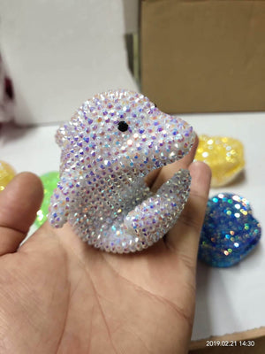 DIY glowing doll - Dolphin (with glue tools)