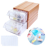 Drills Storage box With funnel and stickers