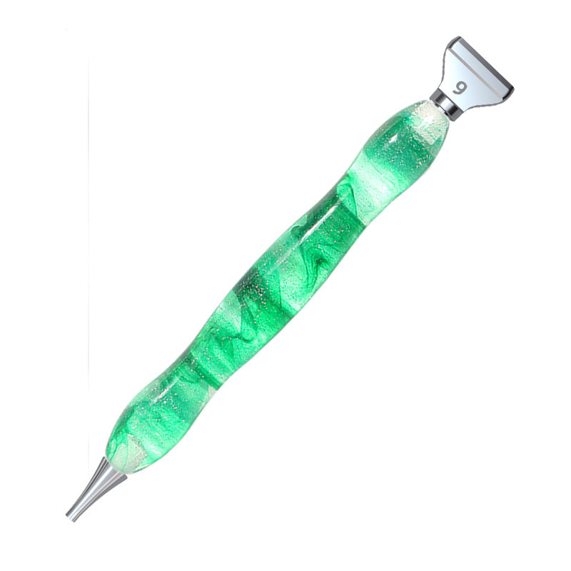 Resin Point Drill Pen Metal Alloy Pen Head Combination set