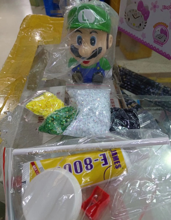 DIY Mario  (with glue tools)
