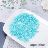 DIY Pure colors pearl flat bottom drills (1000pcs)
