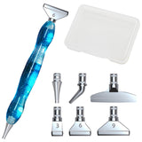 Resin Point Drill Pen Metal Alloy Pen Head Combination set