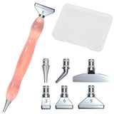 Resin Point Drill Pen Metal Alloy Pen Head Combination set