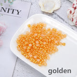DIY Pure colors pearl flat bottom drills (1000pcs)
