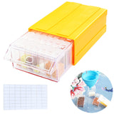 Drills Storage box With funnel and stickers
