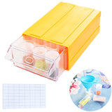 Drills Storage box With funnel and stickers