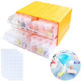 Drills Storage box With funnel and stickers