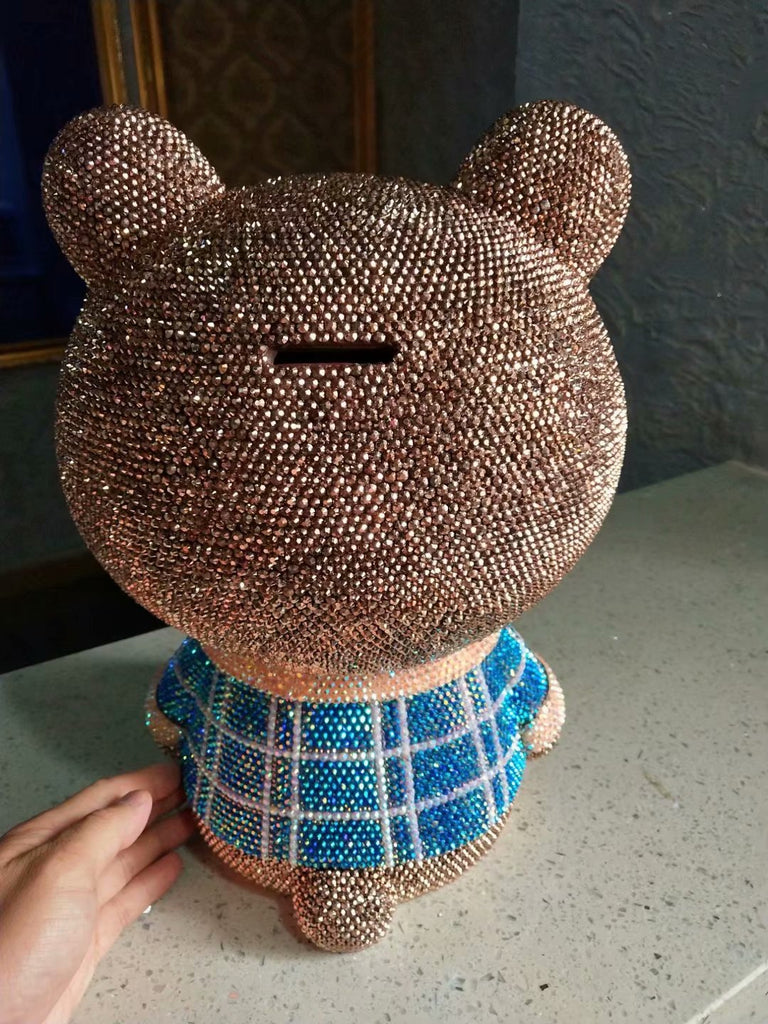 DIY Oversized Brown Bear  (with glue tools)