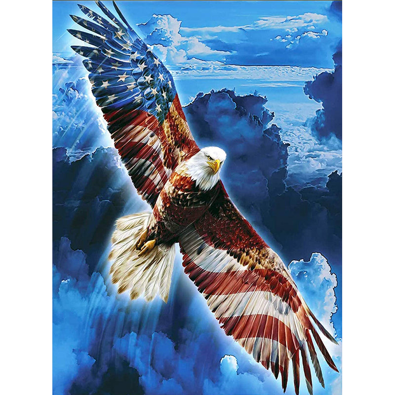 Full Diamond Painting kit - Eagle flying