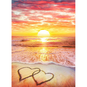 Full Diamond Painting kit - Beautiful view of the seaside