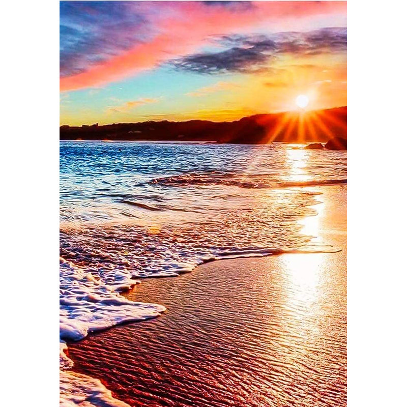 Full Diamond Painting kit - Beautiful view of the seaside