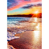 Full Diamond Painting kit - Beautiful view of the seaside