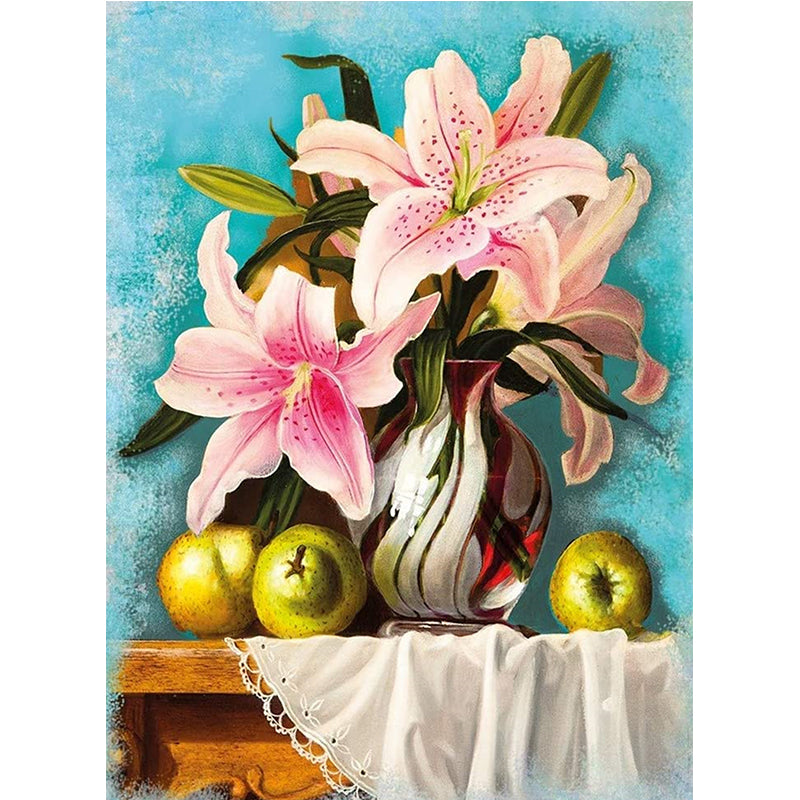 Full Diamond Painting kit - Flower lily