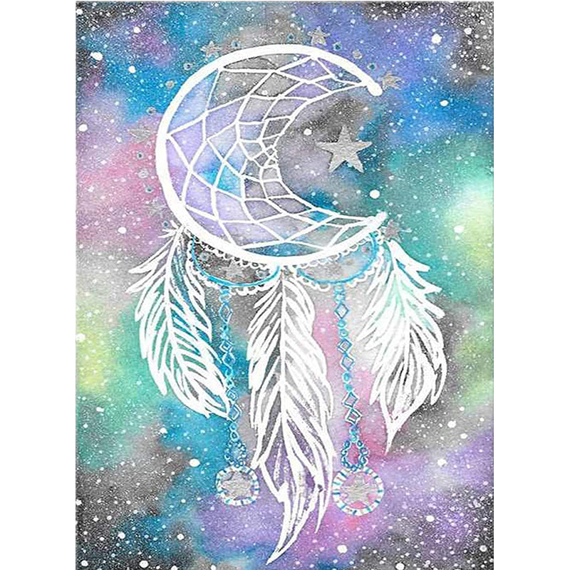 Full Diamond Painting kit - Moon accessories