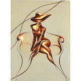 Full Diamond Painting kit - Metal lady