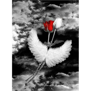 Full Diamond Painting kit - Flower angel