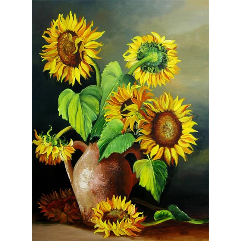 Full Diamond Painting kit - Sunflower