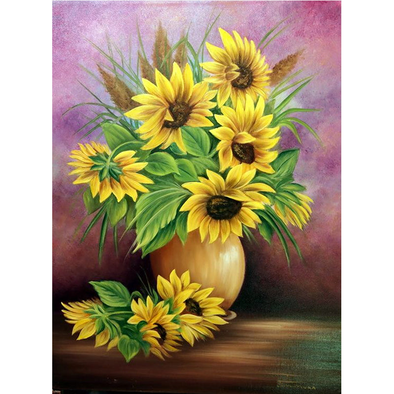 Full Diamond Painting kit - Sunflower