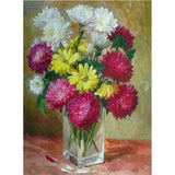 Full Diamond Painting kit - Flower chrysanthemums