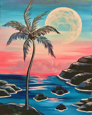 Full Diamond Painting kit - Summer by the sea