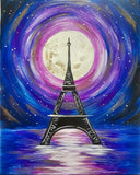 Full Diamond Painting kit - Tower in the moonlight