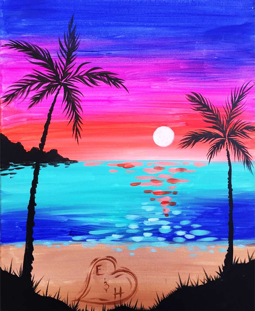 Full Diamond Painting kit - Beautiful scenery by the sea