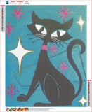 Full Diamond Painting kit - Cute cat