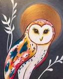 Full Diamond Painting kit - Cute owl