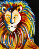Full Diamond Painting kit - Cute lion
