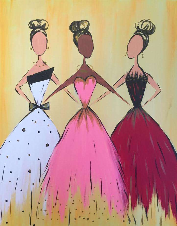 Full Diamond Painting kit - Pretty girls