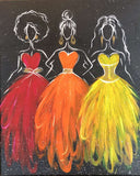 Full Diamond Painting kit - Beautiful girls