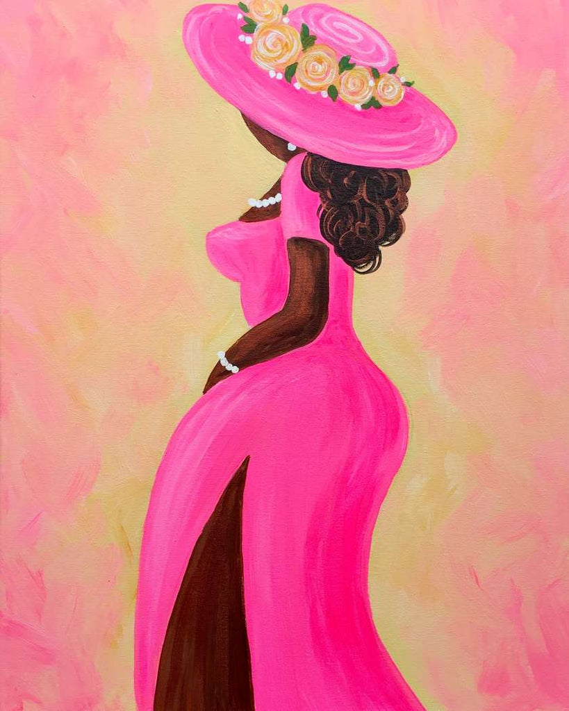 Full Diamond Painting kit - Hot lady