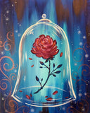 Full Diamond Painting kit - Preserved flower under the glass cover