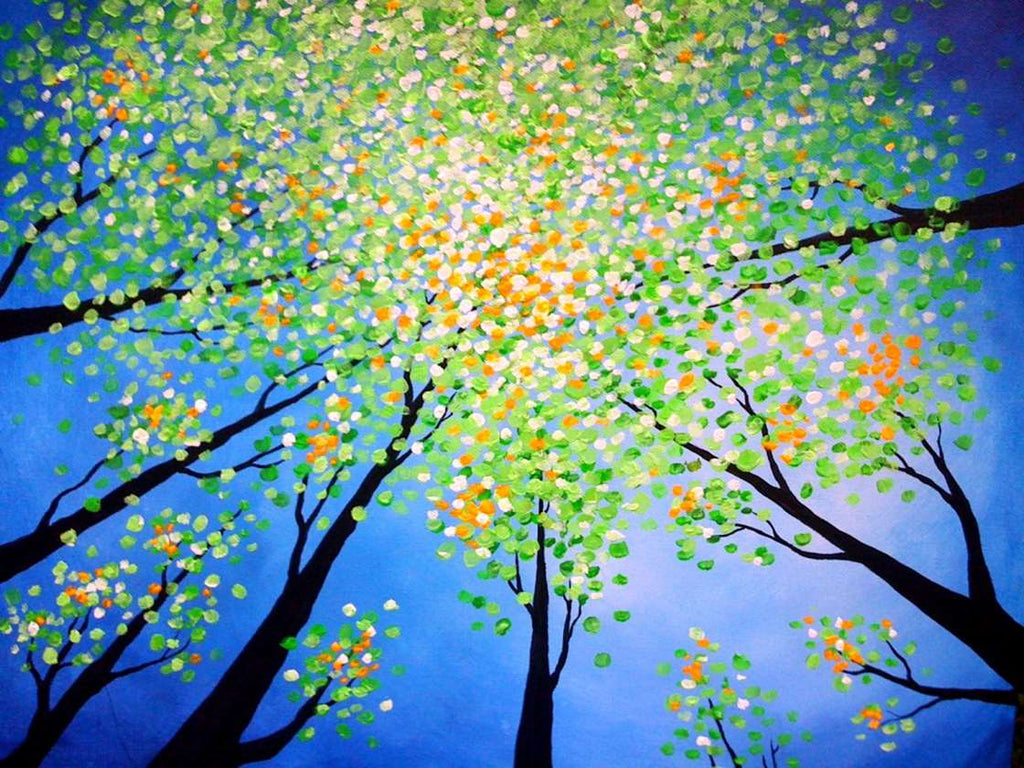 Full Diamond Painting kit - Beautiful trees