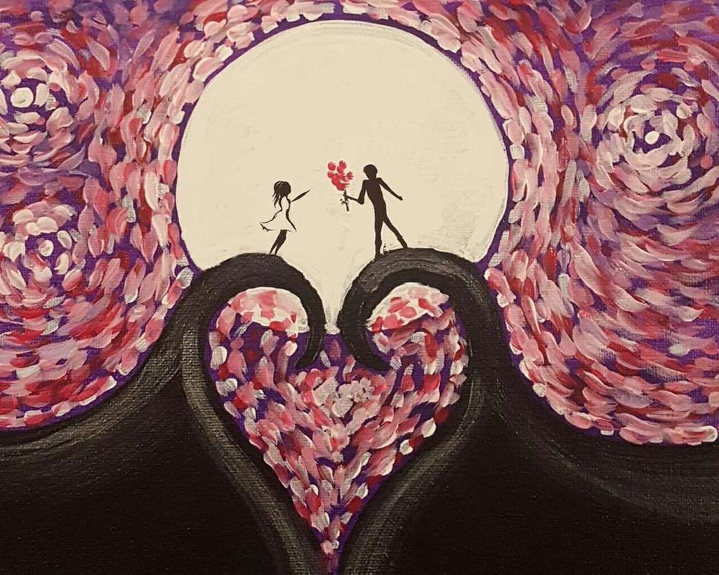 Full Diamond Painting kit - Couple in love