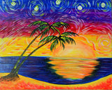 Full Diamond Painting kit - Seaside scenery