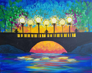 Full Diamond Painting kit - A bridge