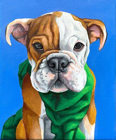Full Diamond Painting kit - Olde English Bulldogge