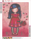 Full Diamond Painting kit - Gorjuss girl